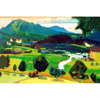 View across Staffelsee - Kandinsky